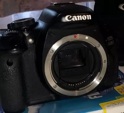 Canon EOS 600D 18.0MP - Black (Kit W/ EF EF-S 18-55mm Lens) • £120