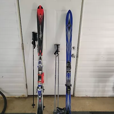 Ski Budle ( 2 Pairs Of Skis And Poles pair Of Boots And Ski Bag Dm For Specs) • $150