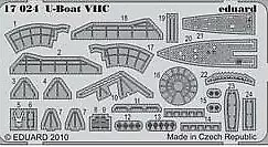 Eduard 1/350 Ship- U-boat Viic For Rvl | 17024 • $18.99