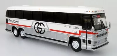 Iconic Replicas 1:87 MCI MC-9 Crusader II Intercity Coach: Gray Coach • $42.95