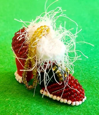 Michael Simon Beaded Mrs Santa Shoe Ornaments NWOT RARE Collectable VALUE • $36.99