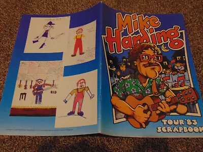 Mike Harding Tour 83 Scrapbook Programme/ Brochure • £6