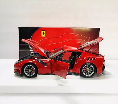 1/18 BBR Ferrari F12 TDF Rosso Corsa 322 Diecast Full Open Version  • $495