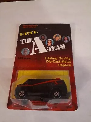 VINTAGE 1983 ERTL The A-Team GMC Black Panel Van (Mr. T)  1:64 Diecast - New • $33.89