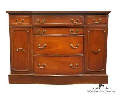 VINTAGE ANTIQUE Solid Mahogany Traditional Duncan Phyfe Style 48  Buffet • $524.99