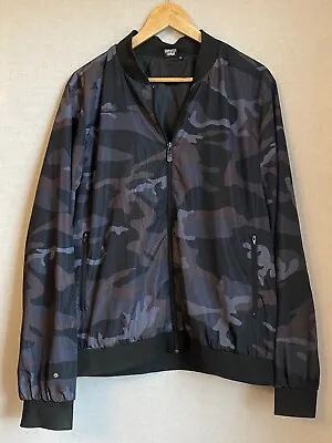 Sneaker Freak Locker Room Men’s Jacket Windbreaker Camouflage Mesh Lined Size XL • £19.99