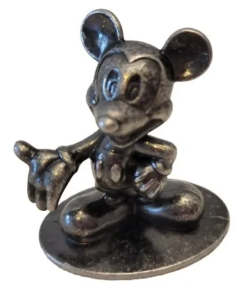 Disney Magic Kingdom Board Game Pewter  Mickey Mouse Pawn Replacement Part • $3.99