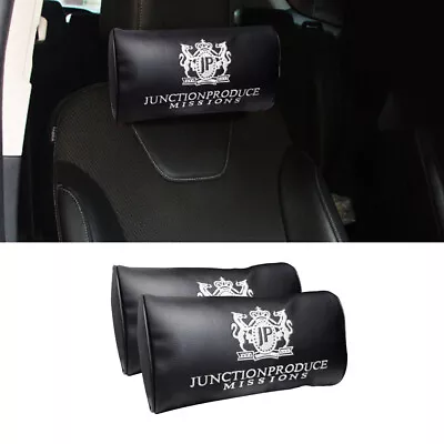 2x JP-JUNCTION PRODUCE VIP Style JDM Car Neck Pillow Headrest Rest Cushion • $24.99