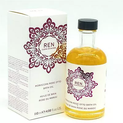 £35.33 • Buy REN Clean Skincare Moroccan Rose Otto Bath Oil , 110 Ml / 4.08 Oz