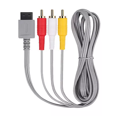 Audio Video AV Composite 3 RCA Cable For Nintendo Wii NEW US SELLER • $7.25