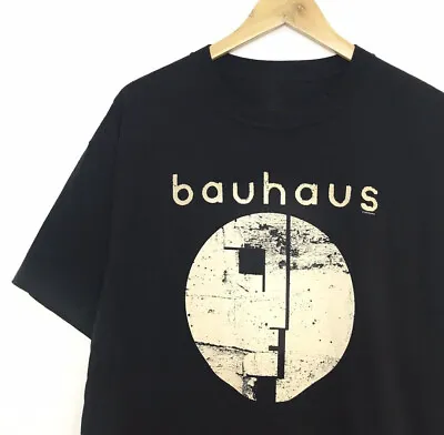 Bauhaus Band Vintage Short Sleeve Cotton Black All Size S To 5XL Shirt AG726 • $22.49