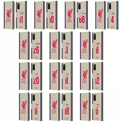 Liverpool Fc 2021/22 Players Away Kit Group 1 Pu Leather Book Case For Samsung 2 • £19.95
