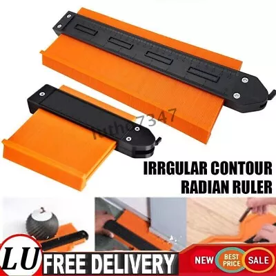 5/10'' Upgrade Contour Gauge Profile Tool Contour Duplicator ABS With Lock Saker • $12.34