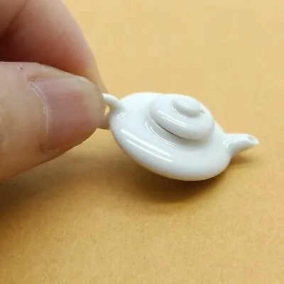 Miniature European Style Plain White Porcelain Ceramic Teapots - TP042 • $3.45