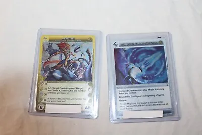 Chaotic Card Game Lot Of 2 Foil - Jorre #28/100 & Muges Tunningfork #74/100 • $20.68