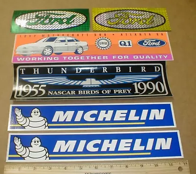 Ford Thunderbird T-Bird Original 1980s-1992 + Vtg Prism Decal Sticker Lot X6 NOS • $39.95