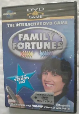 Family Fortunes 2: Vernon Kay - Brand New & Sealed Interactive DVD Game-Free P&P • £9.50