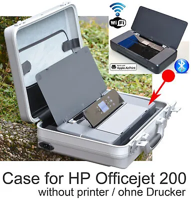 Case Solution Pilot' S Aluminum DICOTA DATASMART For Mob.drucker HP Officejet • $155.06