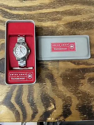 Men’s Vintage Victorinox 24329 Officers Automatic Incabloc Early 1990’s Model • $500
