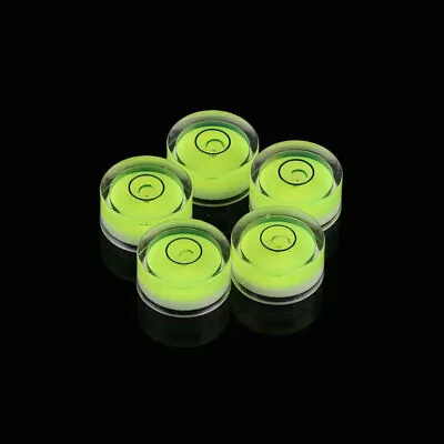 5pcs/Set Precision Round Bubble Level Mini Spirit Level DIY Measuring Tool Kit • $1.79