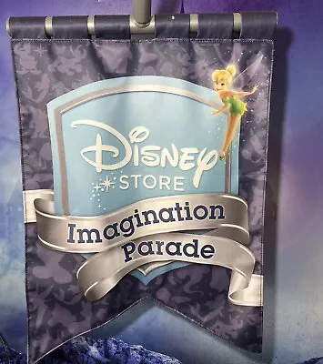 SUPER SUPER RARE Disney Store Prop Imagination Parade Banner No Pole RARE HTF! • $200