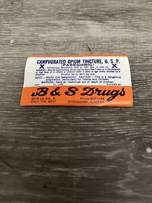 Vintage Opium Tincture Label  • $0.99