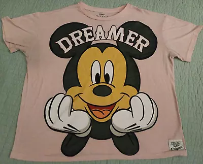 Women's 3XL Disney Mickey Mouse The True Original Graphic Mickey Dreamer T Shirt • $12