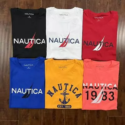 Nautica Men's Short Sleeve Graphic Tee Sleep T-Shirt NEW S M L XL XXL • $24.99