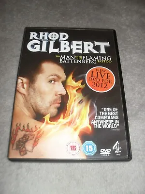 £0.95 • Buy Rhod Gilbert The Man With The Flaming Battenberg Tattoo DVD