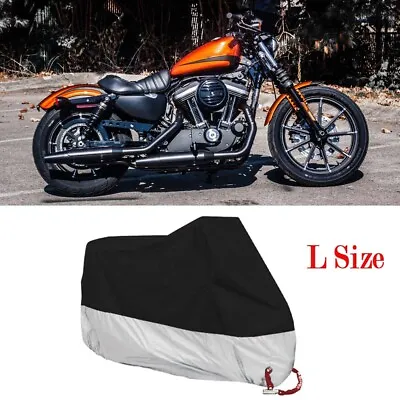 Motorcycle Bike Cover Waterproof Outdoor For Harley Davidson Sportster Iron 883 • $25.11