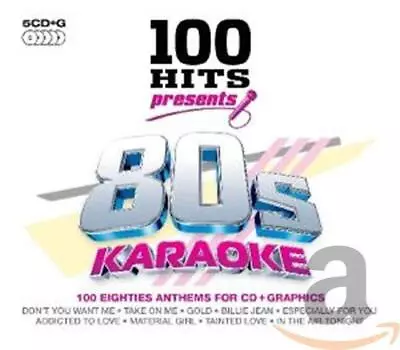 100 Hits Presents: 80's Karaoke - Various Artists CD U2VG The Cheap Fast Free • £14.41