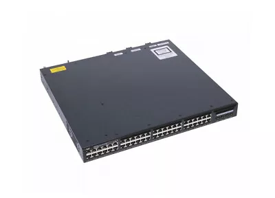 Cisco WS-C3650-48FS-S Catalyst 3650 48 Layer4 PoE+ Ethernet Switch 1YearWarranty • $88