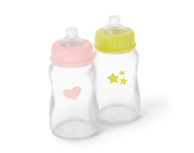 American Girl 2 Baby Bottles For Feeding Time On-the-Go Diaper Bag 15'' Doll • $8.41