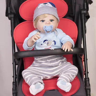 Reborn Baby Dolls Full Vinyl Silicone Newborn Boy Doll Realistic Gift Handmade • $54.68