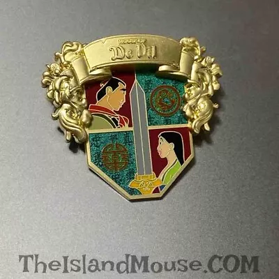 Disney House Of Li Fa Mulan Heroes Vs Villains Crest Sigil LE Pin (U7:145855) • $11.95