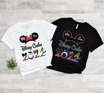 $13.99 • Buy My 1st Disney Cruise Family Vacation 2022 Mickey & Minnie T-Shirts