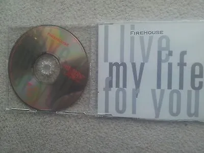 Firehouse Ilive My Life For You Mega Rare Austria  3 Track Maxi Cd 1995 • £15.39
