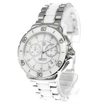 TAG HEUER CAH1211.BA0863 Formula 1 Chronograph 12P Diamond Quartz Men's 41mm • $1457.59