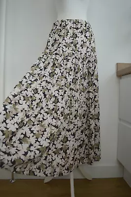 Brand New 100% Cotton Hip Pocket Tiered Maxi Skirt M&S Size 10-12 • £12