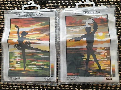 Creations Margot De Paris Tapestry Kits X 2 - Ballet Dancers - 1345 & 1373-NRFP • $25.74