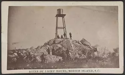 Photo:Ruins Of Light House Morris Island S.C. • $9.99