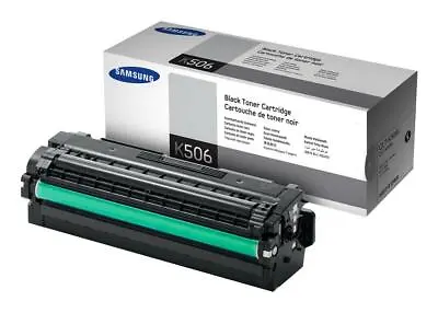 Genuine Samsung Clt-k506l Black High Capacity Laser Toner Cartridge A- • £73.15