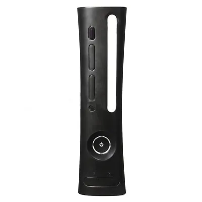 Black Faceplate Baffle Front Panel Case Cover Protective Shell For Xbox 360 • £15.47