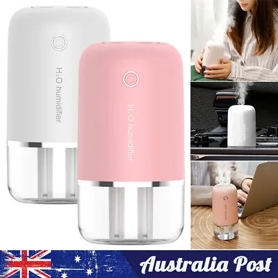 $34.93 • Buy USB Car Aroma Diffuser Essential Oil Air Humidifier Purifier Portable Humidifier