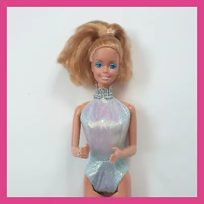 Magic Moves Barbie 1985 Doll  Vintage Blonde Hair  Pink Superstar • $9.90