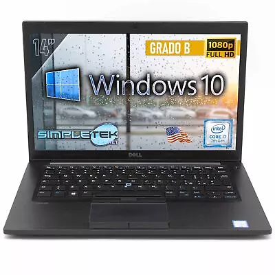 Dell 7480 I7 14   Windows 10 Pro Computer Portable 4gb 240gb HDMI Reconditioned • $723.35