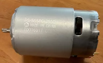 Mabuchi RS-555PC-3550 High Torque 12 VDC Motor With 1/8  Dia. Shaft • $5