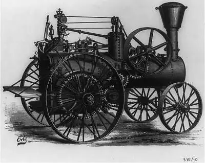 Photo:1885 Steam Tractor • $9.99