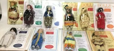 £6.50 • Buy Porcelain Dolls Of The World Original Packing & Guide Various Dolls To Choose