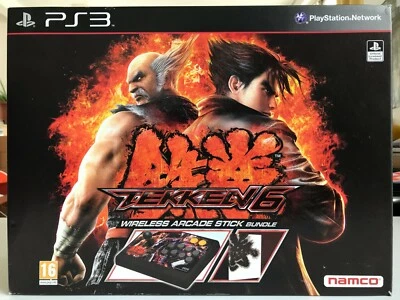 TEKKEN 6 HORI wireless fighting stick PlayStation 3 PS3 / PC (sans Récepteur!) EUR 39,99 - FR